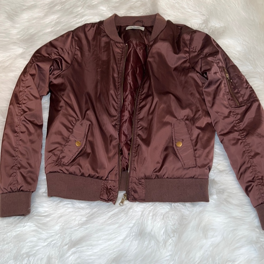 Brown Bomber Jacket